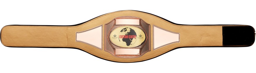CUSTOM TITLE BELT MODERNCUSTOM/COPPER - IN 4 COLOURS CUSTOM TITLE BELT MODERNCUSTOM/COPPER - IN 4 COLOURS